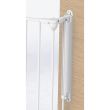 Tarc de siguranta modular cu 3 panouri, metal alb, Noma N94054  