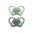 Set 2 Suzete MyButterfly din silicon, forma anatomica, simetrica, tetina ortodontica flexibila, cu cutie de transport si sterilizare, 0 - 6 luni, nip first moments 31610