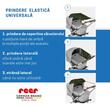 Copertina solara carucior copii, protectie UV UPF 80+, parasolar universal reglabil, protectie vant si ploaie usoara, prindere elastica universala, montare rapida, verde, Reer ShineSafe 84313