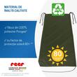 Copertina solara carucior copii, protectie UV UPF 80+, parasolar universal reglabil, protectie vant si ploaie usoara, prindere elastica universala, montare rapida, verde, Reer ShineSafe 84313
