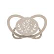 Set 2 suzete nip My Butterfly cu tetina ortodontica din silicon, forma simetrica, din materiale naturale regenerabile, fara BPA, cutie de transport si sterilizare, 5-18 luni, maro, nip My Butterfly Green 38864