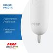 Aparat pentru tratarea intepaturilor de insecte, tratament prin caldura fara chimicale, 2 trepte de temperatura, bucla de prindere, baterii incluse, produs medical certificat, Reer ItchRelief 81140 