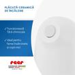 Aparat pentru tratarea intepaturilor de insecte, tratament prin caldura fara chimicale, 2 trepte de temperatura, bucla de prindere, baterii incluse, produs medical certificat, Reer ItchRelief 81140 