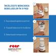 Incalzitor portabil biberoane si alimente pentru bebelusi, 4 trepte temperatura 37-50°C, acumulator cu incarcare USB-C, 3 adaptoare biberon incluse, afisaj temperatura, timer cu oprire automata, independent de priza, Reer Heat2Go 33060
