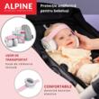 Casti antifonice pentru bebelusi, ofera protectie auditiva, SNR 23, roz, ALPINE Muffy Baby Pink ALP24951