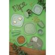 Set 2 pahare nip® Green pentru copii cu motive gravate laser, din materiale naturale regenerabile, fara BPA, fara melamina, lavabile in masina de spalat vase, Made in Germany, 12+ luni, verde, nip 38841