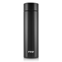 Termos din otel inoxidabil vidat ColourDesign, 450 ml, negru, Reer 90011