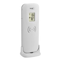 Transmitator wireless digital pentru temperatura si umiditate, afisaj LCD, alb, TFA 30.3249.02